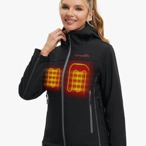 CONQUECO Black Heated Jacket
